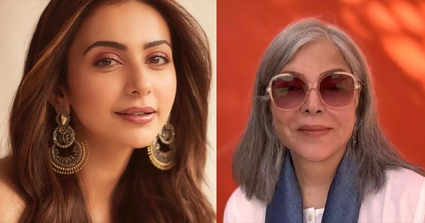 Rakul Preet Singh and Zeenat Aman