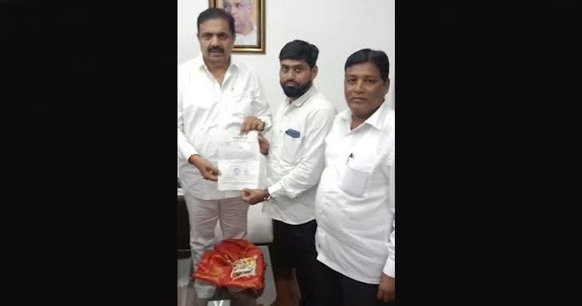 wasim lala became the president of the workers cell of ncp sharad pawar group