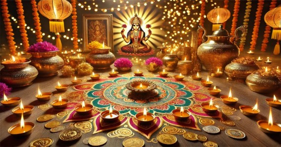 लक्ष्मी पूजन स्पेशल : समृद्धि, दीपों और अंकों की दिव्यता