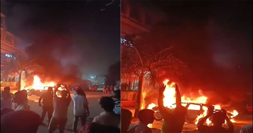 Diwali go up in flames