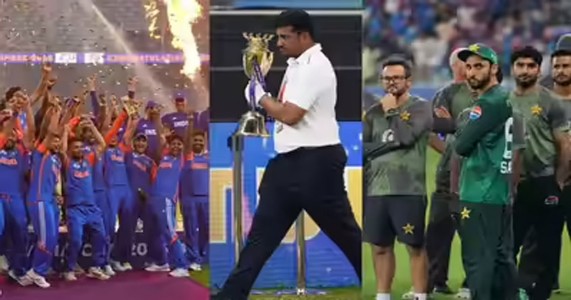 भारत-पाक फाइनल में भारत की शानदार जीत, ट्रॉफी विवाद में फंसी