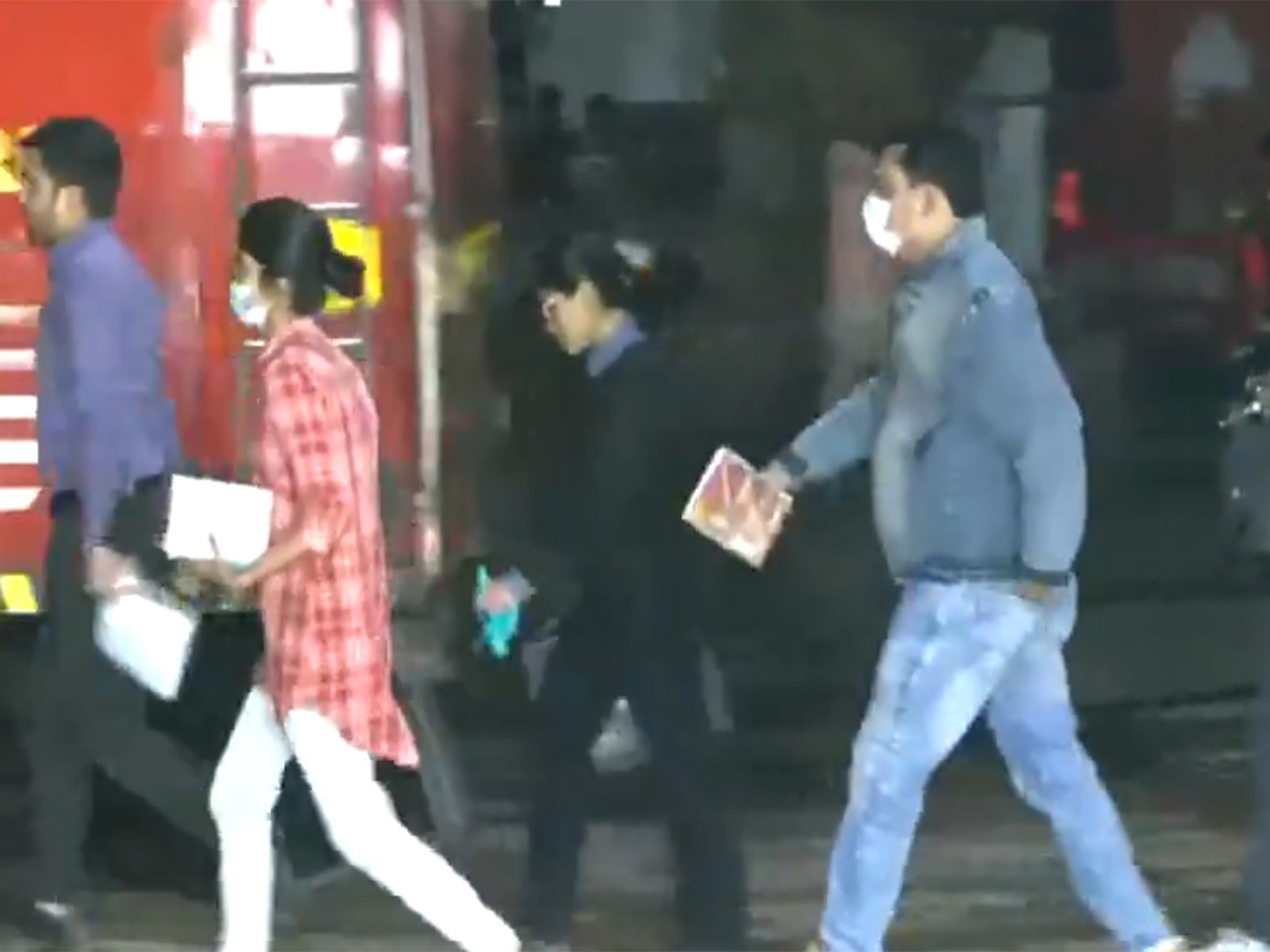 Red Fort Blast Forensic and NIA teams investigating