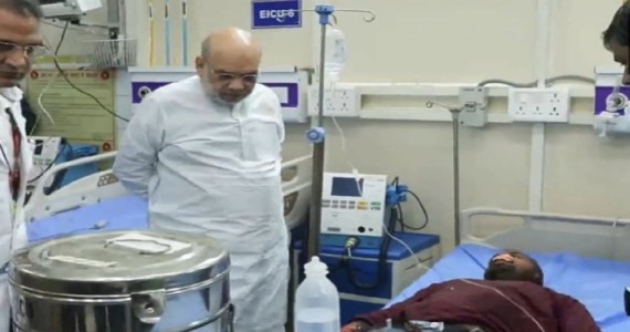 Red Fort Blast : अमित शाह ने घायलों से की मुलाकात, जांच में जुटी एनआईए और फॉरेंसिक टीमें