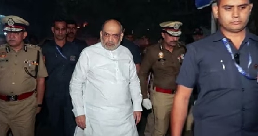 Red Fort blast Amit Shah orders multi-agency probe PM Modi reviews situation