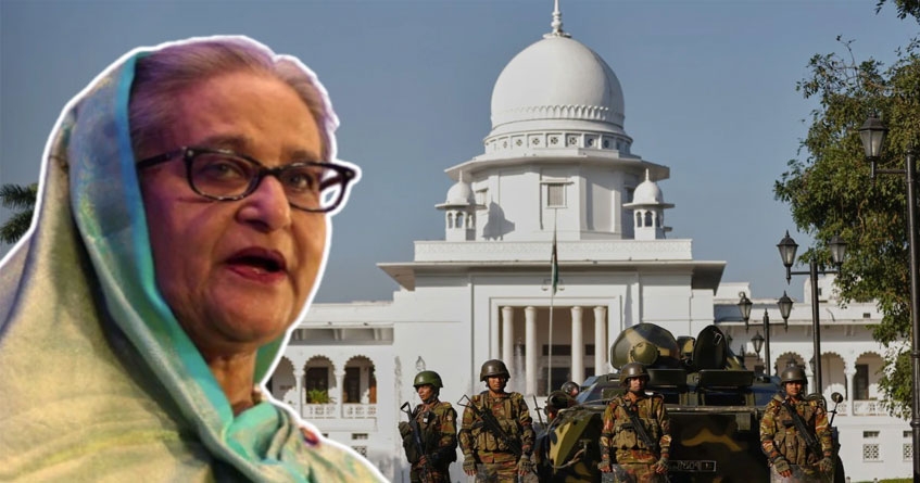 Sheikh Hasina on death sentence