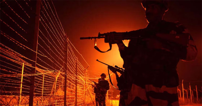 Pakistan heavy firing