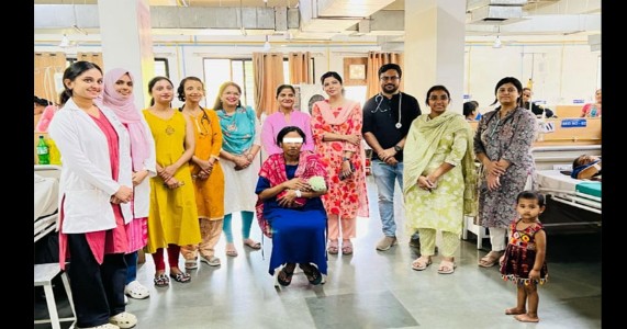 SMHRC में समय पर की गई टीमवर्क की मिसाल, मां और नवजात की जान बची