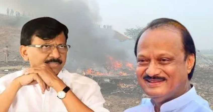 Sanjay Raut condoles Ajit Pawar death
