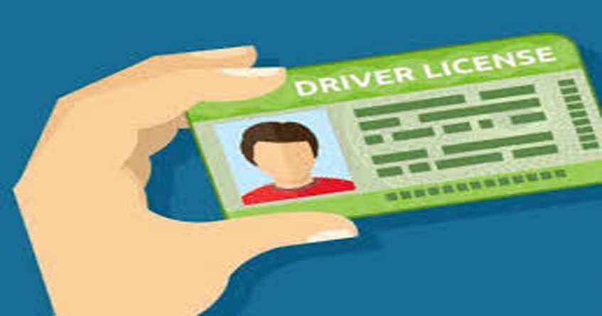 Home delivery of driving license