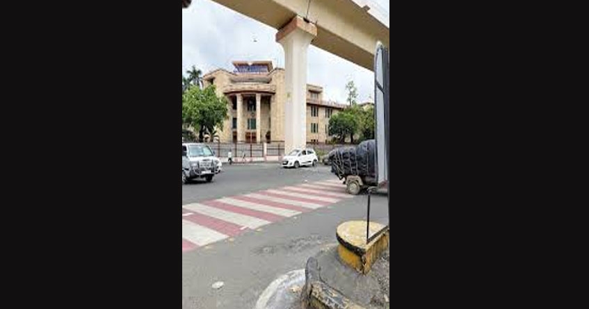 modern road corridor