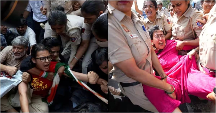 Atishi and Neha Bora