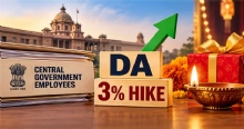 दिवाली से पहले केंद्रीय कर्मचारियों को तोहफा, महंगाई भत्ते में 3% की बढ़ोतरी; सरकार ने मंजूर किए 10,016 करोड़ रुपए