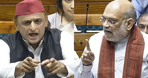 लोकसभा में गरमाया जनगणना और आरक्षण का मुद्दा! अमित शाह और अखिलेश यादव आमने-सामने