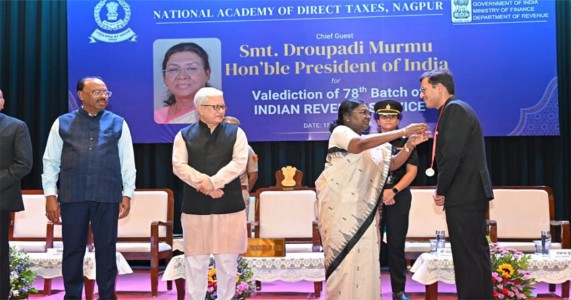 एनएडीटी दीक्षांत समारोह में राष्ट्रपति का संबोधन! जनविश्वास को मजबूत करने पर जोर