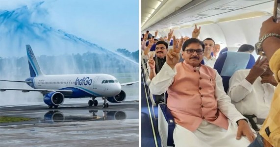 नोएडा इंटरनेशनल एयरपोर्ट से उड़ान भरने वाली पहली एयरलाइन बनी इंडिगो