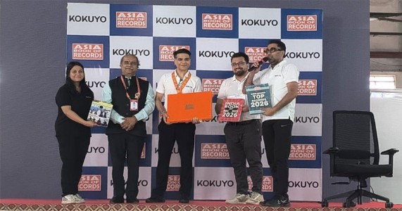 नागपुर में अंतरराष्ट्रीय योग दिवस पर कोकुयो इंडिया का अनूठा रिकॉर्ड प्रयास