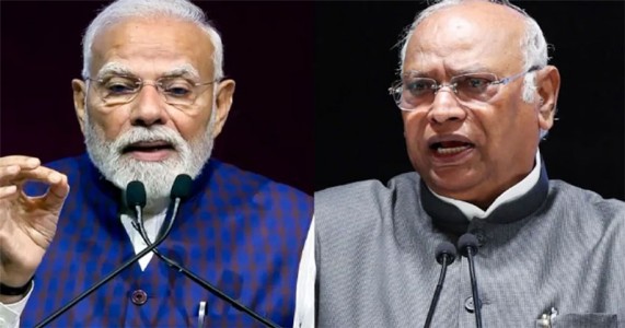 '56 इंच का सीना कहां गया?': पीएम मोदी के बयान पर मल्लिकार्जुन खड़गे का पलटवार
