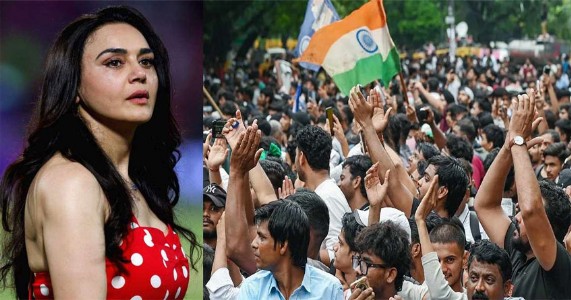 छात्र आंदोलन पर प्रीति जिंटा की दो टूक, बोलीं- 'शांतिपूर्ण प्रदर्शन को राष्ट्रविरोधी तत्व हाईजैक न करें'