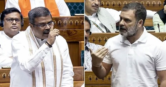 शिक्षा मंत्री के तौर पर धर्मेंद्र प्रधान पूरी तरह विफल', राहुल गांधी ने छात्रों की मांग का किया समर्थन