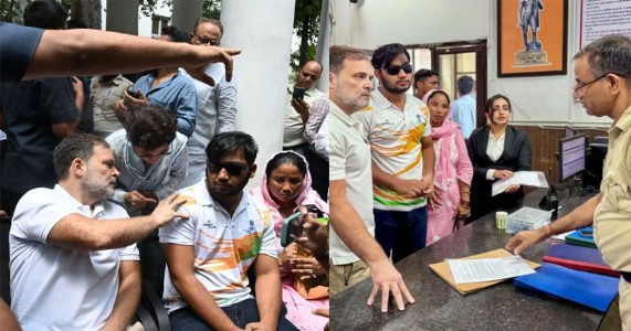 पैलेट गन हमला मामला! पांच घंटे के धरने के बाद FIR की प्रक्रिया शुरू