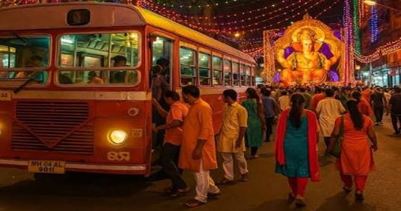 गणेश मंडलों तक आसान पहुंच के लिए ‘आपली बस’ की विशेष सुविधा